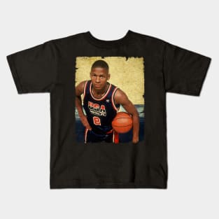 Ray Allen Reppin Team USA, 1995 Kids T-Shirt